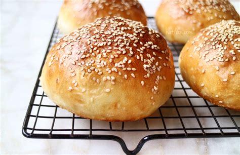Best buns - Place each baking sheet into a proving bag and leave the buns to rise for 45 minutes, until doubled in size. Heat the oven to 200°C/180°C fan/400°F/Gas 6. Brush the buns with a little egg wash. Bake the buns for 10 minutes, then reduce the oven to 180°C/160°C fan/350°F/Gas 4 and cook them for a further 10 minutes, until golden brown.